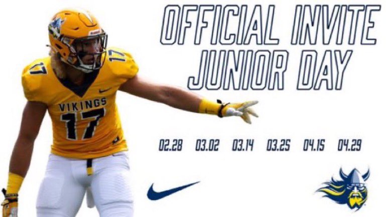Thanks for the junior day invite!
@AugieCoachBEAR <a href="/AugieFB/">Augustana Football</a>