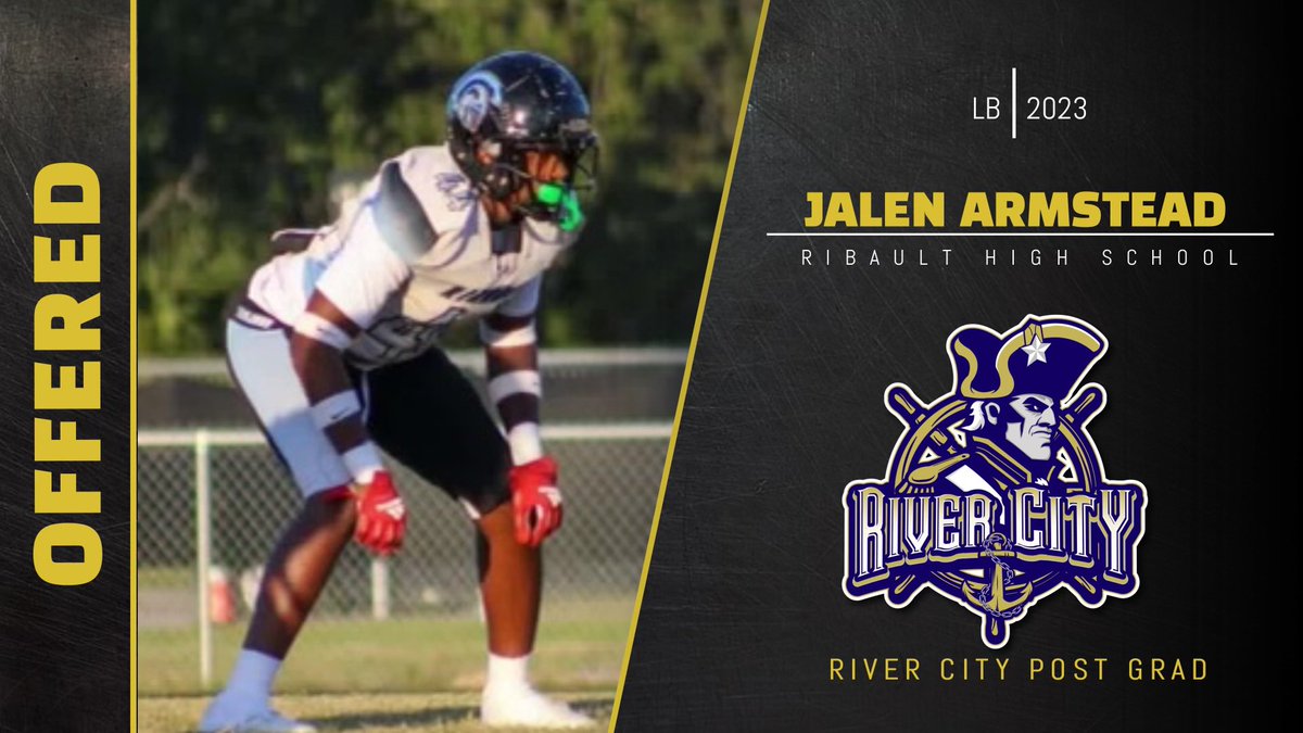 JalenArmstead2's tweet photo. River city prep offered! @Nfe7v72023 https://t.co/DHjzeBAQ9g
