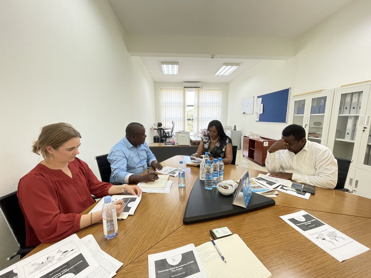 @APHL  🌍 has spent the past week conducting laboratory assessment in 🇿🇲 (@ZMPublicHealth, University Teaching Hospital, and Churches Health Association of Zambia [CHAZ]) for Wastewater-Based Surveillance with @GlobalFund  Project Stellar for #SARSCoV2  & #pandemicpreparedness.