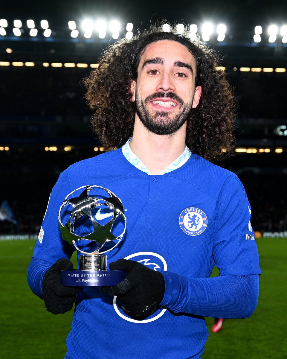 ESPNEcuador's tweet photo. 🏆 EL MVP DEL PARTIDO EN LA #CHAMPIONSxESPN 

⚽ Marc Cucurella recibió esta distinción luego de la clasifiación de 🏴󠁧󠁢󠁥󠁮󠁧󠁿 #Chelsea a los cuartos de final. Esta tarde derrotó al #Borusia tras vencer 2-0. https://t.co/fQsYGF7JBG
