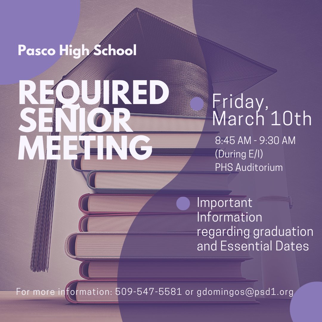 Pasco High School tweet media