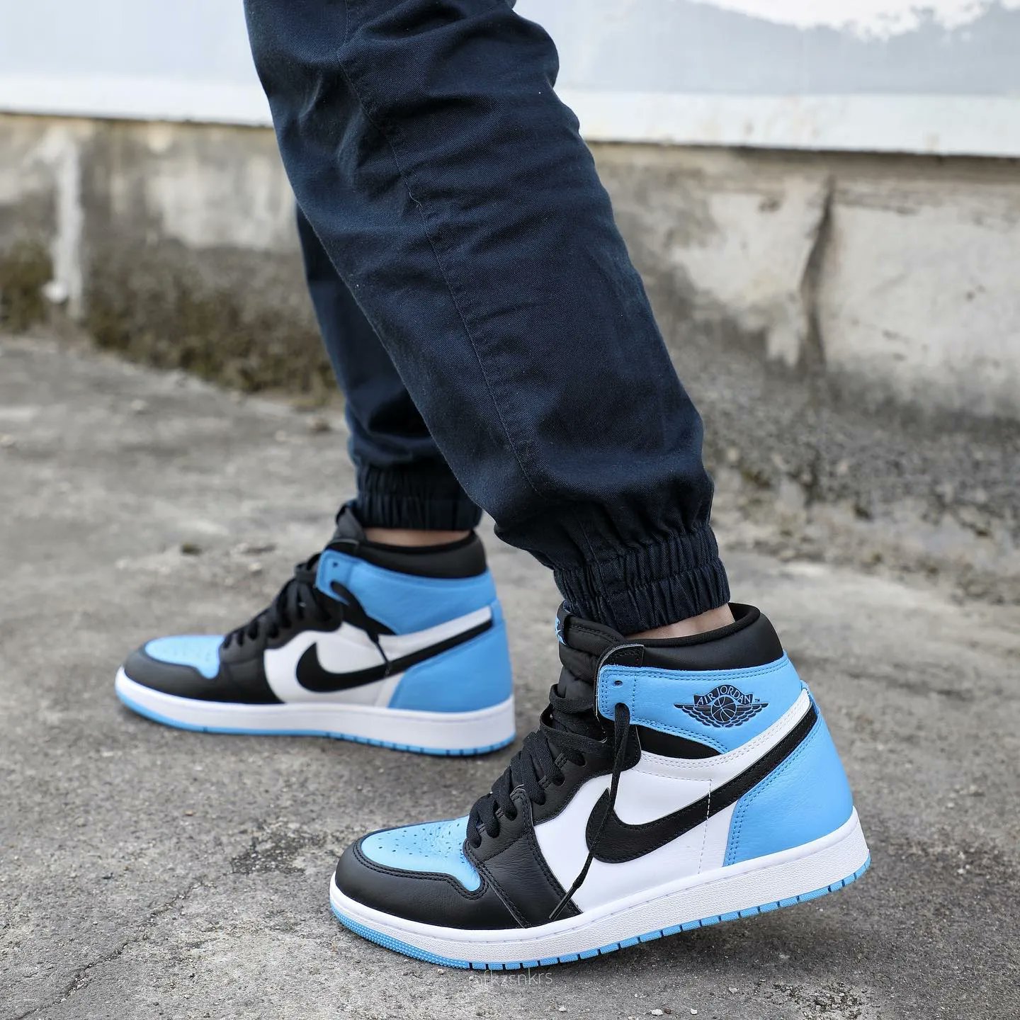 Jordan 1 retro high og best sale on feet