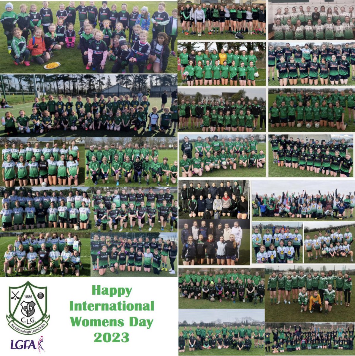 Happy #InternationalWomensDay 2023 to all our <a href="/GAALucan/">Lucan Sarsfields GAA</a> ladies.