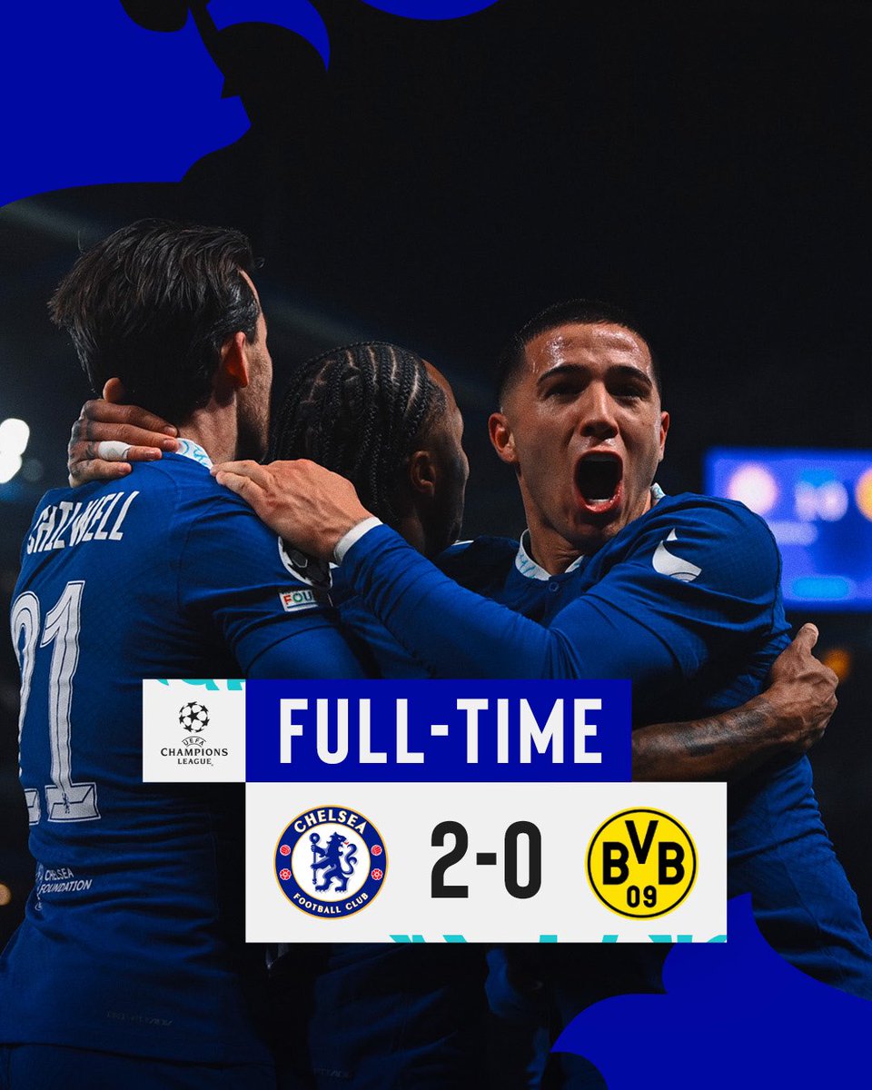 TheStranger4u's tweet photo. How it started vs How it ended. #CHEDOT #UCL #ChelseaFC https://t.co/Pi3FsFuCRY