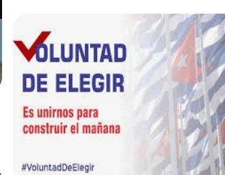 Cual reafirmación oportuna de la democracia que apellida a Cuba, #YoVotoXTodos unida a #SanctiEspíritusEnMarcha <a href="/MEspirituana/">@MariposaEspirituana</a>