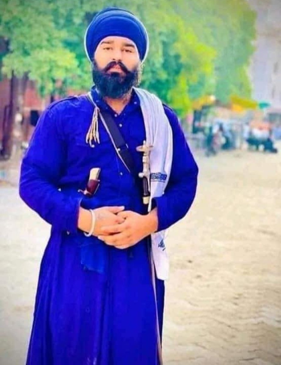 Killing of young Nihang Sikh (Canadian) at Anandpur Sahib during #HolaMohalla Celebration is really disheartening & sad happening...How hard it is for his family to accept this New's💔😭