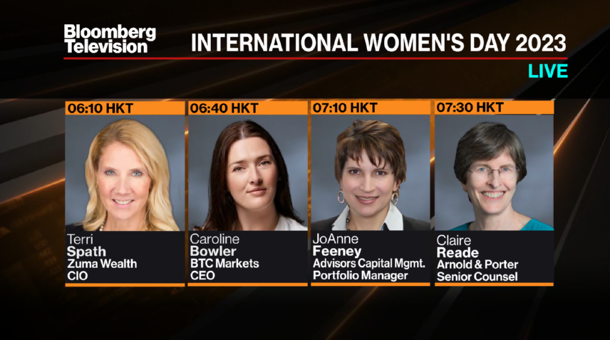 AdrianWongTV's tweet photo. Great line-up on @BloombergTV today. Please tune in!
#IWD2023 #EmbraceEquity https://t.co/98OCJ3oUVC