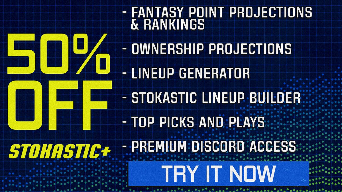 Stokastic's tweet image. The sports calendar is heating up, making now a great time to take advantage of our 50% offer!

We've got you covered from tonight's NBA slate to #THEPLAYERS and upcoming March Madness. 

Give it a try!

stokastic.com/register/all-a…
