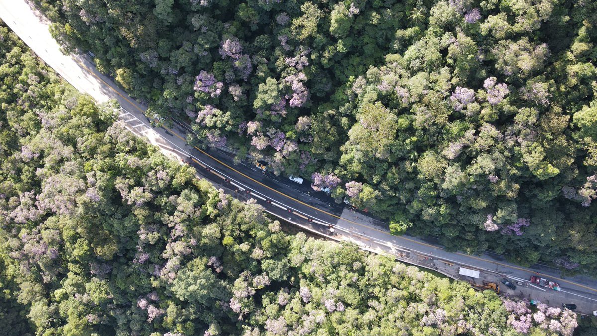tarcisiogdf's tweet photo. O tráfego da rodovia Mogi-Bertioga (SP-098) está liberado, depois de 15 dias de interdição para a recuperação da pista atingida por deslizamento. As obras prosseguem para melhoria na infra no entorno da rodovia. Entregue antes do prazo graças ao empenho do @_dersp e da @semilsp. https://t.co/XIICLL7GZ4