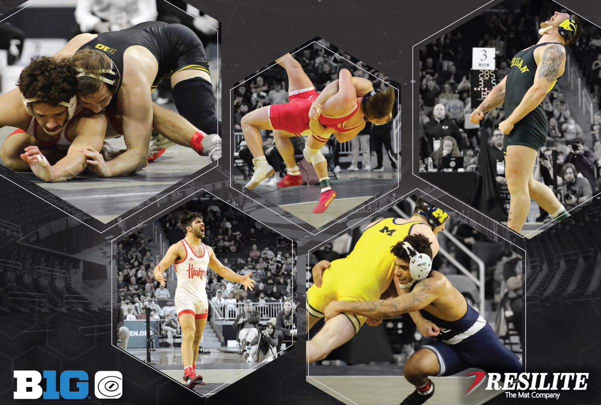 🔟 Champions were crowned on Resilite mats at the Big 🔟 Championships this past weekend! Here's a handful of our favorite images!