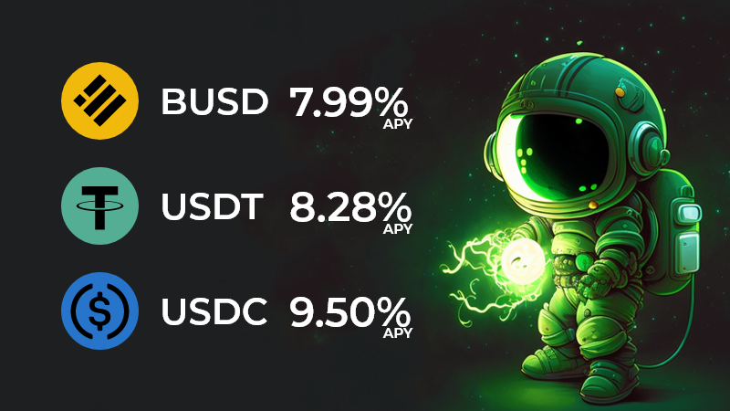 planet_finance's tweet photo. Maximize your stablecoin earnings with Planet!

Earn attractive yields by supplying $BUSD, $USDT, or $USDC to Planet. Utilize your stablecoins as collateral to borrow other assets with positive APY rates.

https://t.co/123orj9V0Q

#DeFi #BNB #BNBChain https://t.co/nUNviTkT2o