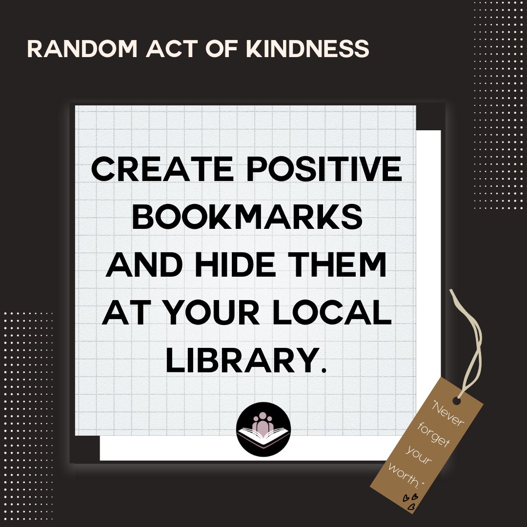 Have you thought of doing a random act of kindness today? Choose kindness every day. 

#RobottomFoundation #RandomActOfKindess 

@robottomfound

#EducateEngageExemplify #ActOfKindess #socialgood #kindnessmatter #selfcompassionquotes #givingbacktosociety #helpingotherssucceed