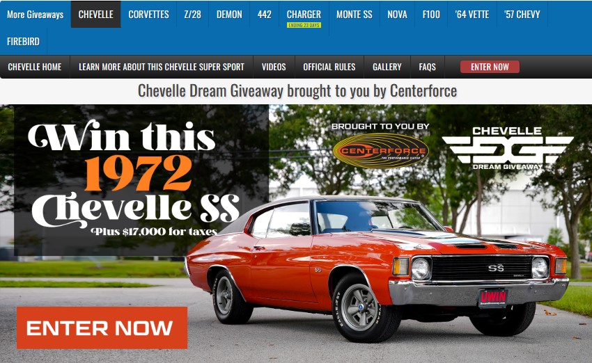 DreamGiveaway's tweet image. 🏁🚦 Who's ready to cross the finish line in style? The grand prize classic car line-up is a race to the top .🏎️ Check out the Classic Muscle Car area at ow.ly/1hIZ50N94nQ and get double tickets when you enter to win, with a charity donation of $25. #americanmusclecars