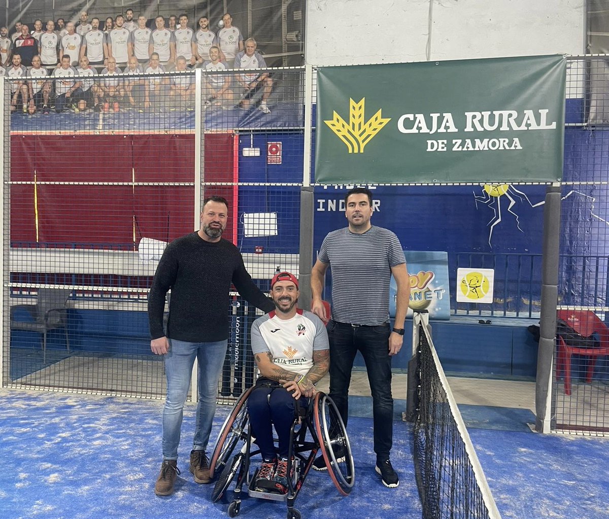 Ivan Heras, de Viriatos Pádel Caja Rural, logra la 4ª posición en el campeonato de Andalucía en silla de ruedas <a href="/VIRIATOSPADELC/">VIRIATOS PADEL CLUB Zamora 💚❤️</a>  eldiadezamora.es/art/50384/ivan…