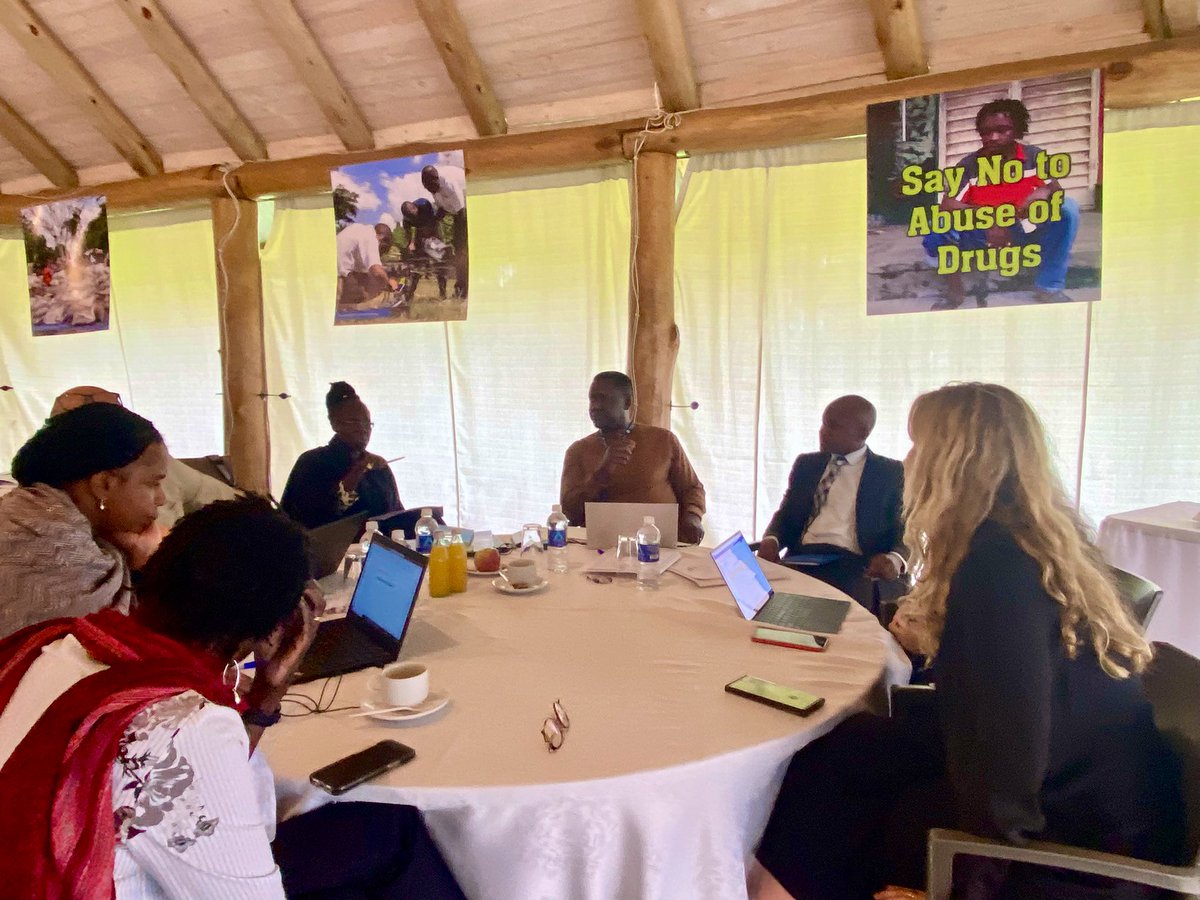 UNZimbabwe's tweet photo. .@UNZimbabwe Programme Management Team Chair &amp; @UNICEFZimbabwe Chief Dr @TajudeenOyewale leads strategic review of #UN dvt programme implementation &amp; joint #UN prog. &amp; policy priorities for 2023 to support ongoing implementation of #NDSI &amp; #SDGs #ForPeopleForPlanet https://t.co/iZgXhuLd8X