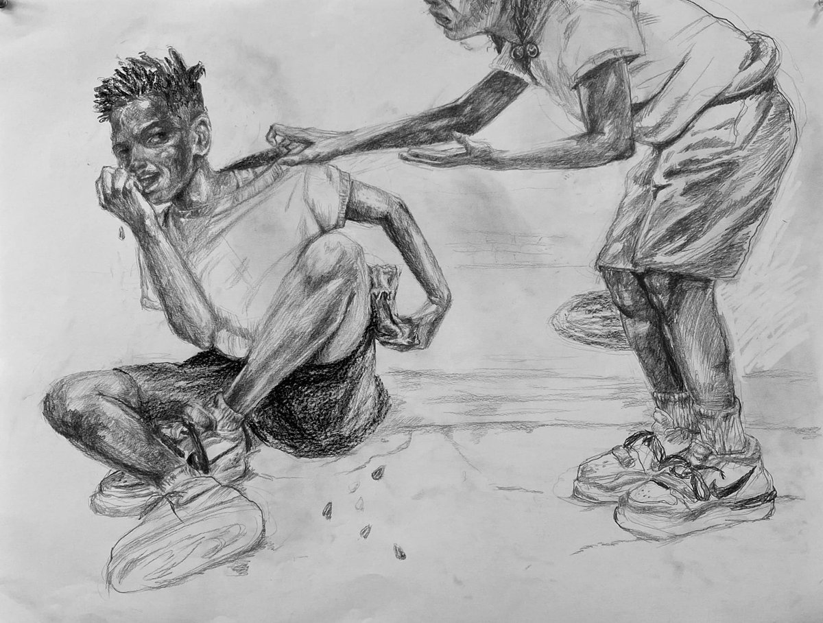 Mama said you HAVE to Share  
#drawing