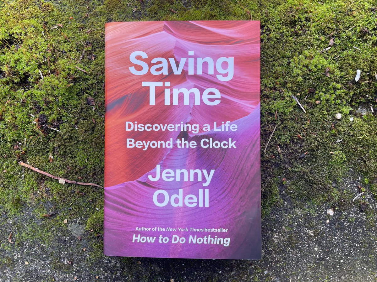 Jenny's new book is out today. It's urgent, intensely researched, and beautiful. Do yourself a favor and pick up a copy and sit in a park and savor it. 🌱