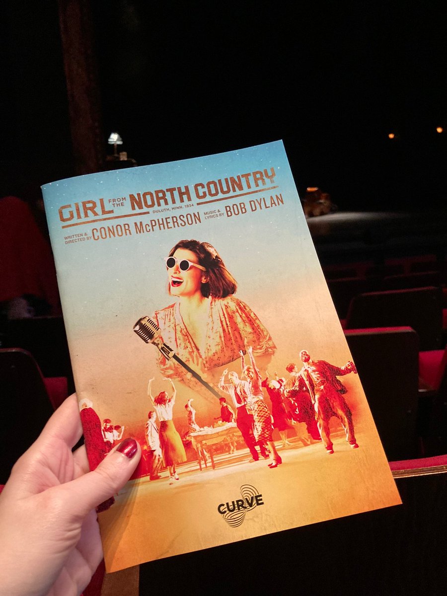 NoBillington's tweet image. A beguiling, soulful and indefinable piece of theatre, Girl from the North Country defies conventional classification. Plays @CurveLeicester this week