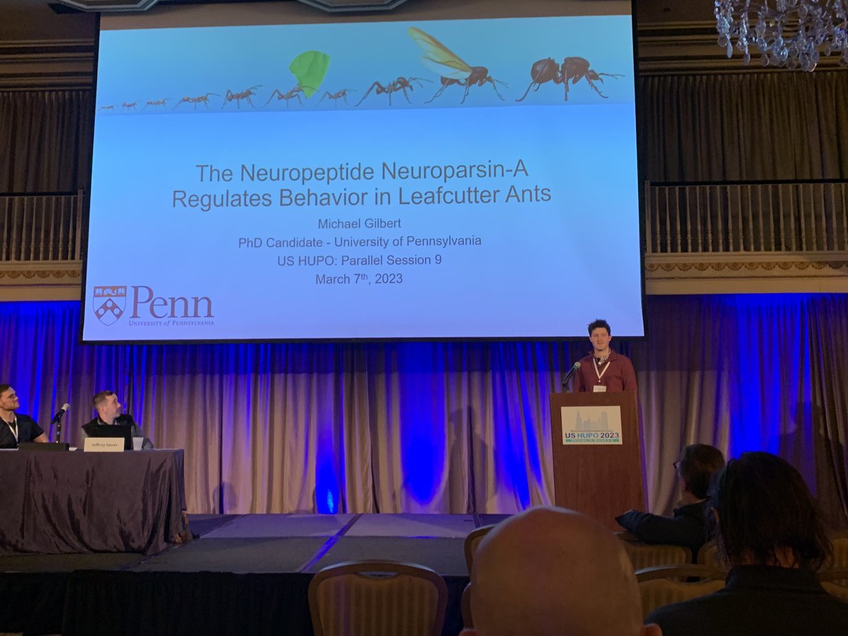 Thank you to <a href="/us_hupo/">US HUPO</a> for the opportunity to talk about my PhD research on #ants 🐜🐜! Had a great time sharing all my non-model organism work. @GarciaLabMS <a href="/berger_lab/">Berger Lab</a> #USHUPO23