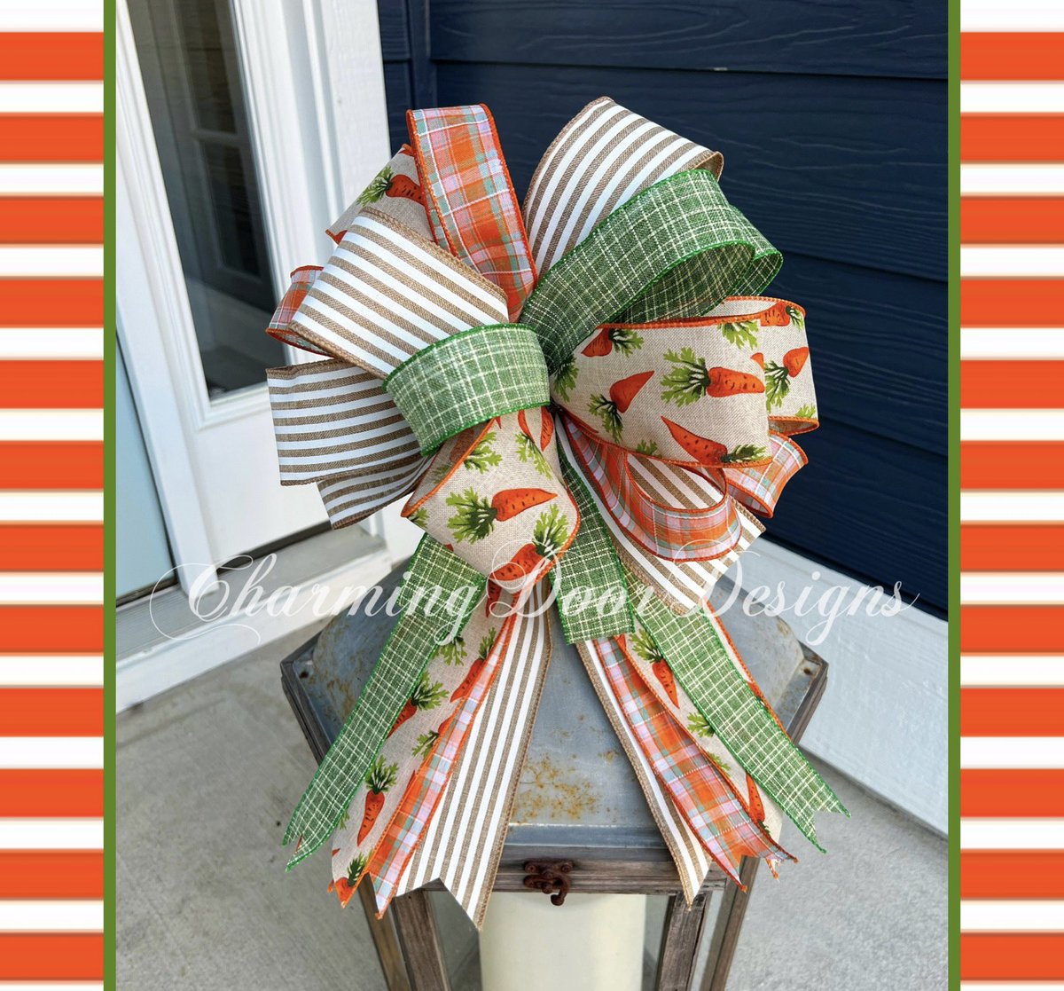 charmingdoordes's tweet photo. Bow drop in my Etsy shop! #bow #whimsical #crafts #decor #decoration #decorating #interiordecorating #interiordecor #etsy #picoftheday #home #homedecor #handmade #homemade #ribbon #WilmingtonNC #charmingdoordesigns  #fun #love #spring #March7th #easter #carrots #Tweetoftheday https://t.co/02zj0Ndgo9