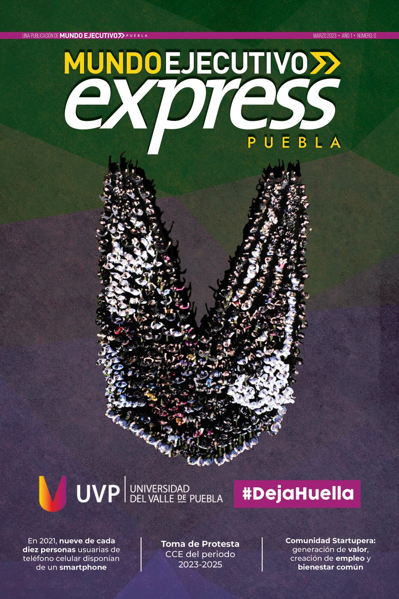 ¡Salimos en la portada😎! 

Muchas felicidades a @mundoejecutivo_  por su primera edición impresa y muchas gracias por permitirnos compartir con sus lectores un poco de la #ComunidadUVP.

En línea📱: bit.ly/3YnphFy
Descarga aquí💻: bit.ly/UVPMundoEjecut…

#DejaHuella🐾