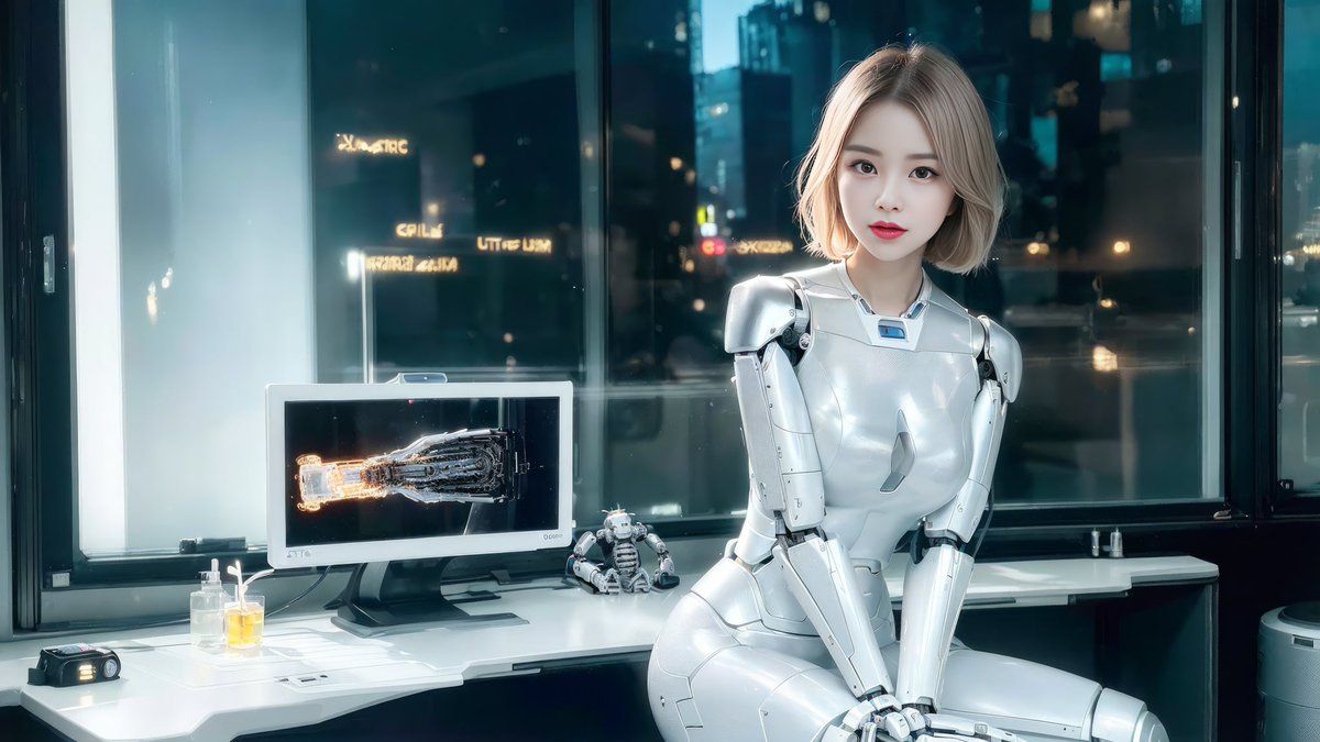 Ciberyai's tweet photo. Here comes more of my cyborg girl.. 🥰

#ai #AIart #AIArtwork #cosplay #cosplayergirl #anime #gaming #stablediffusion #sexy #kawaii https://t.co/fB74iYPGLz