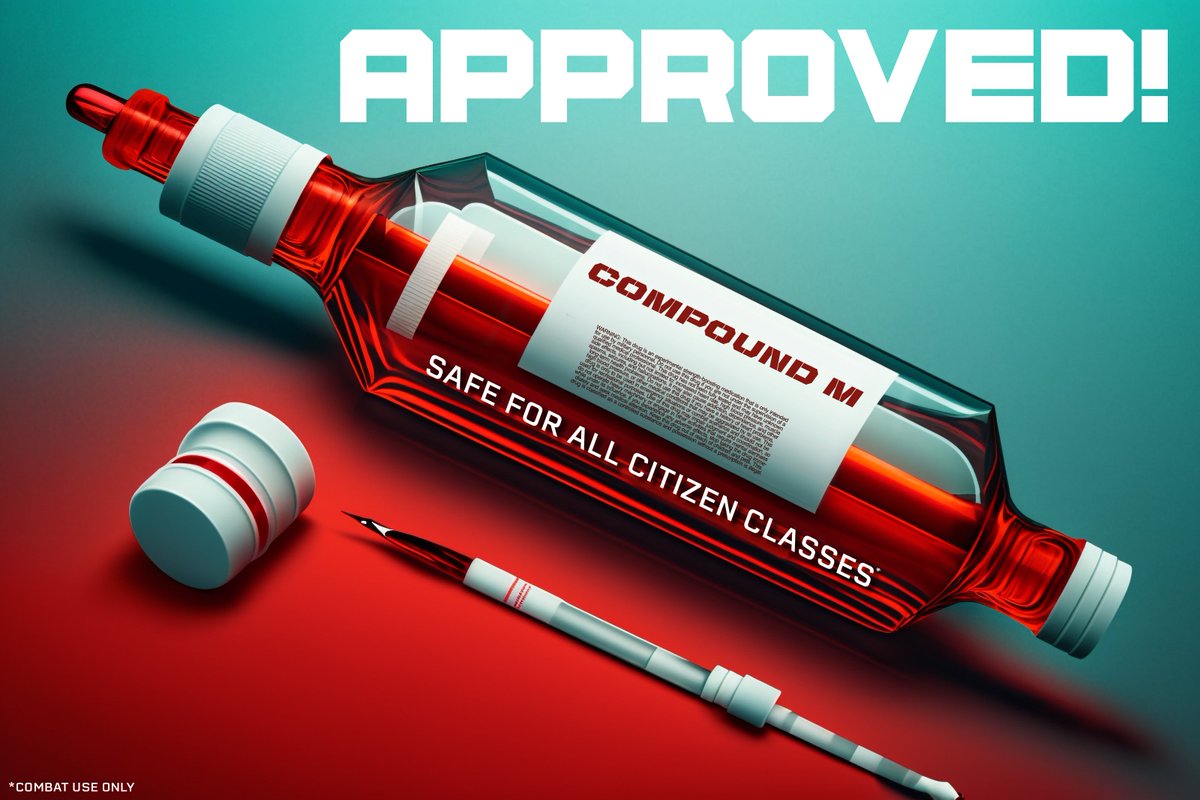 BREAKING:

The Kryptorian High Council has fast-tracked the revolutionary supplement COMPOUND M into full production and has declared it "Safe for all Citizen Classes.*" <a href="/Kryptoria/">Kryptoria</a> #CombatReadiness 

Availability will be limited as production continues.

*Combat Use Only