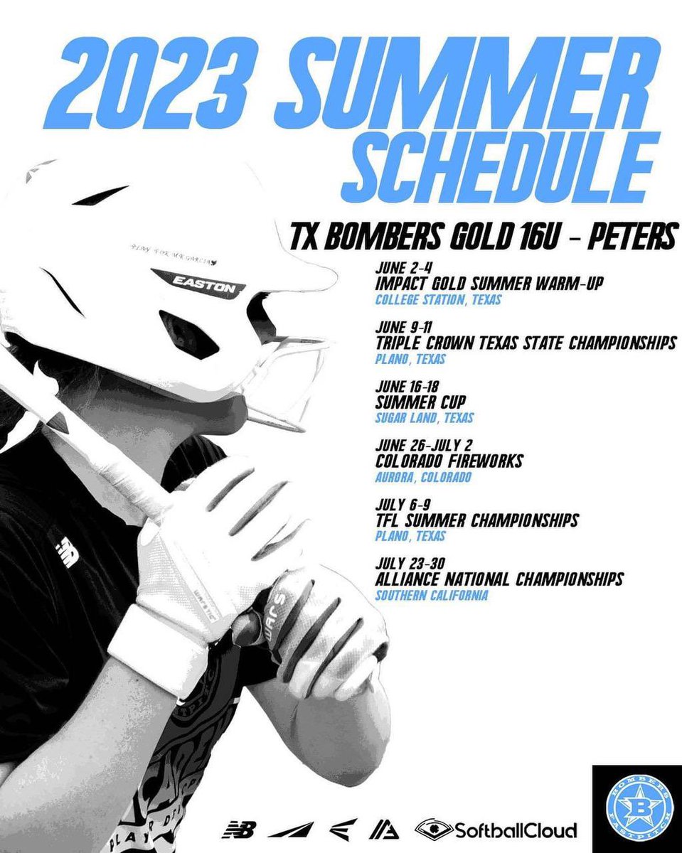 Riese Flood (@rieseflood) on Twitter photo I can’t even express how excited I am for this summer, and to get to play with my girls!! <a href="/Bombers_16u/">TX Bombers Gold American 16U</a> <a href="/coachchuck16u/">Chuck Peters</a> <a href="/bombers_academy/">Bombers Academy</a> I can’t even express how excited I am for this summer, and to get to play with my girls!! <a href="/Bombers_16u/">TX Bombers Gold American 16U</a> <a href="/coachchuck16u/">Chuck Peters</a> <a href="/bombers_academy/">Bombers Academy</a>
