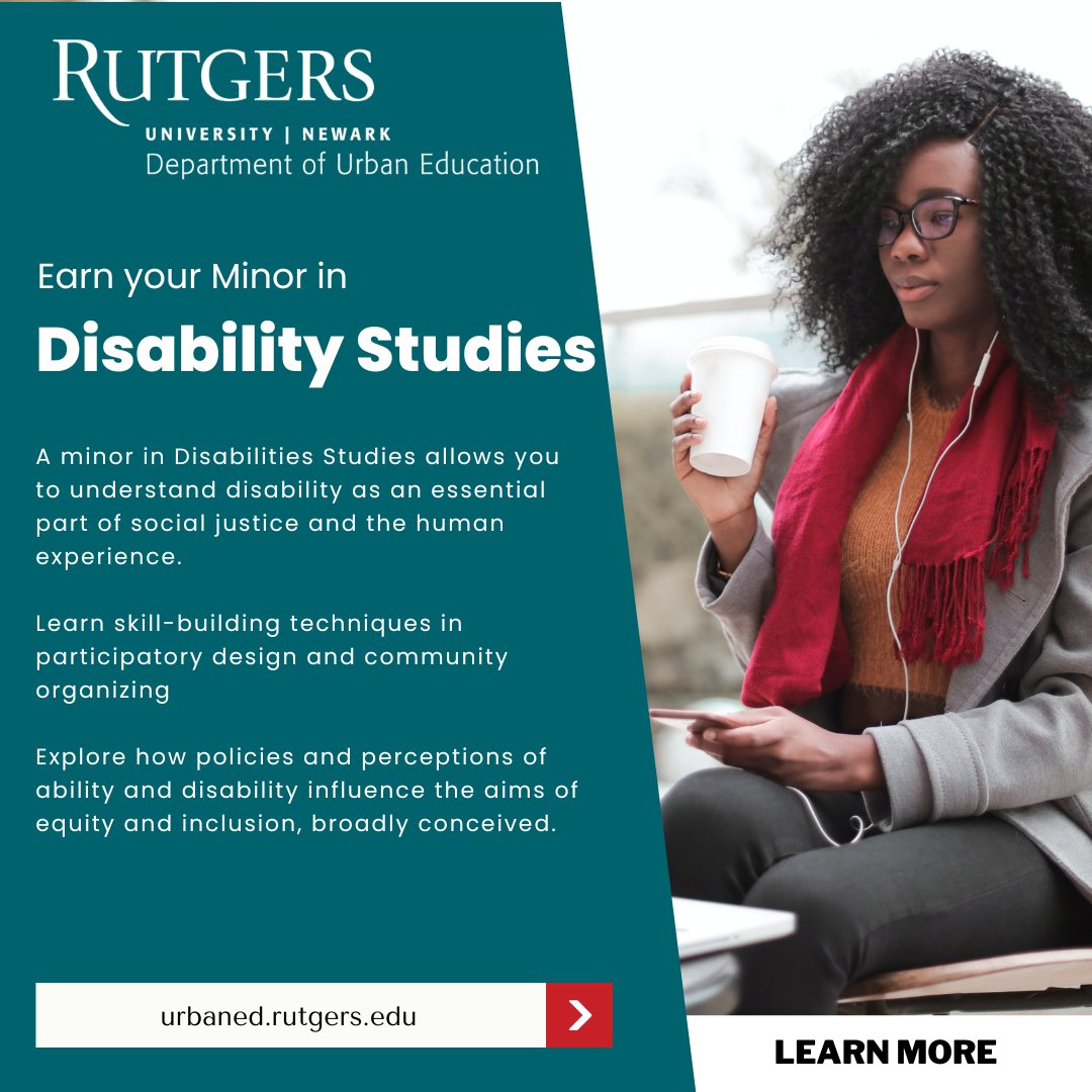 Are you currently studying social work, criminal justice, nursing, pre-law, psychology, public health, sociology, women, gender, sexuality studies, or political science — You have arrived at the right place! Visit @ Urbaned.rutgers.edu to know more and enroll #urbaneducation