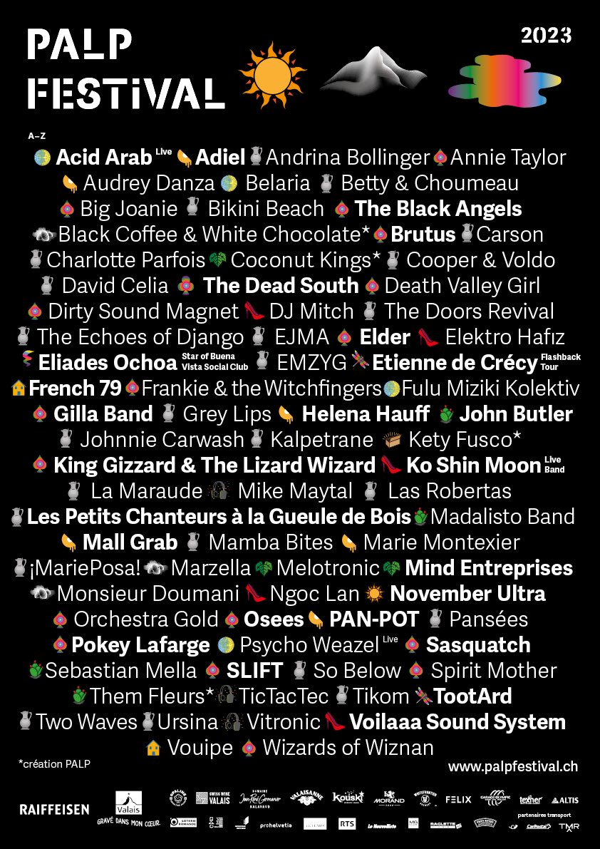 The Black Angels (@theblackangels) on Twitter photo Insanely pumped to play <a href="/PALPfestival/">PALP_festival</a> this August ⚡️ Grab tix when they go on sale tomorrow at 10am CET. Insanely pumped to play <a href="/PALPfestival/">PALP_festival</a> this August ⚡️ Grab tix when they go on sale tomorrow at 10am CET.