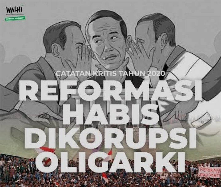 Persoalan negeri hari ini adalah berkuasanya oligarki  yang berlindung di bawah tirani konstitusi..

Oligarki menyebabkan rakyat kehilangan kekuasaan &amp; kesempatan untuk makmur
#KonstitusiVsOligarki
#KonstitusiVsOligarki