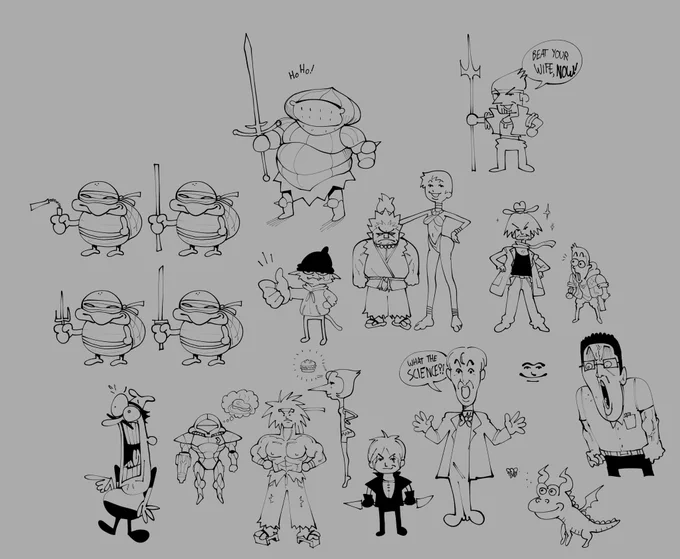 Big ol doodle sheet 