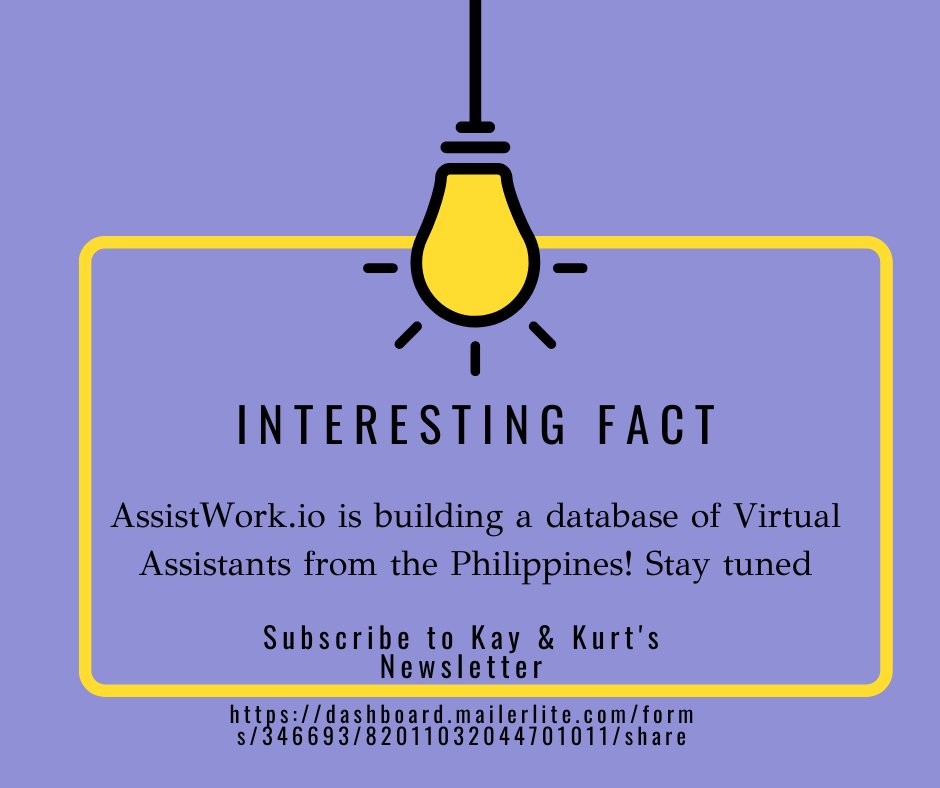 AssistWork_io's tweet photo. If you are a business owner, entrepreneur, etc - and are thinking about getting a VA, now is the time. 

We guarantee that it will work out with your hire or your money back. 100% guaranteed. 

Or your money back. 

We are confident that it will work out. 

Kurt@assistwork.io https://t.co/bdQCND915B