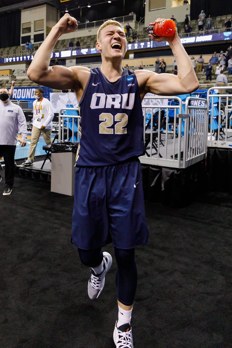 RandomMMadness's tweet image. Francis Lācis: Oral Roberts
Appearance: 2021
#MarchMadness  #NCAAM #OralRoberts #SummitLeague