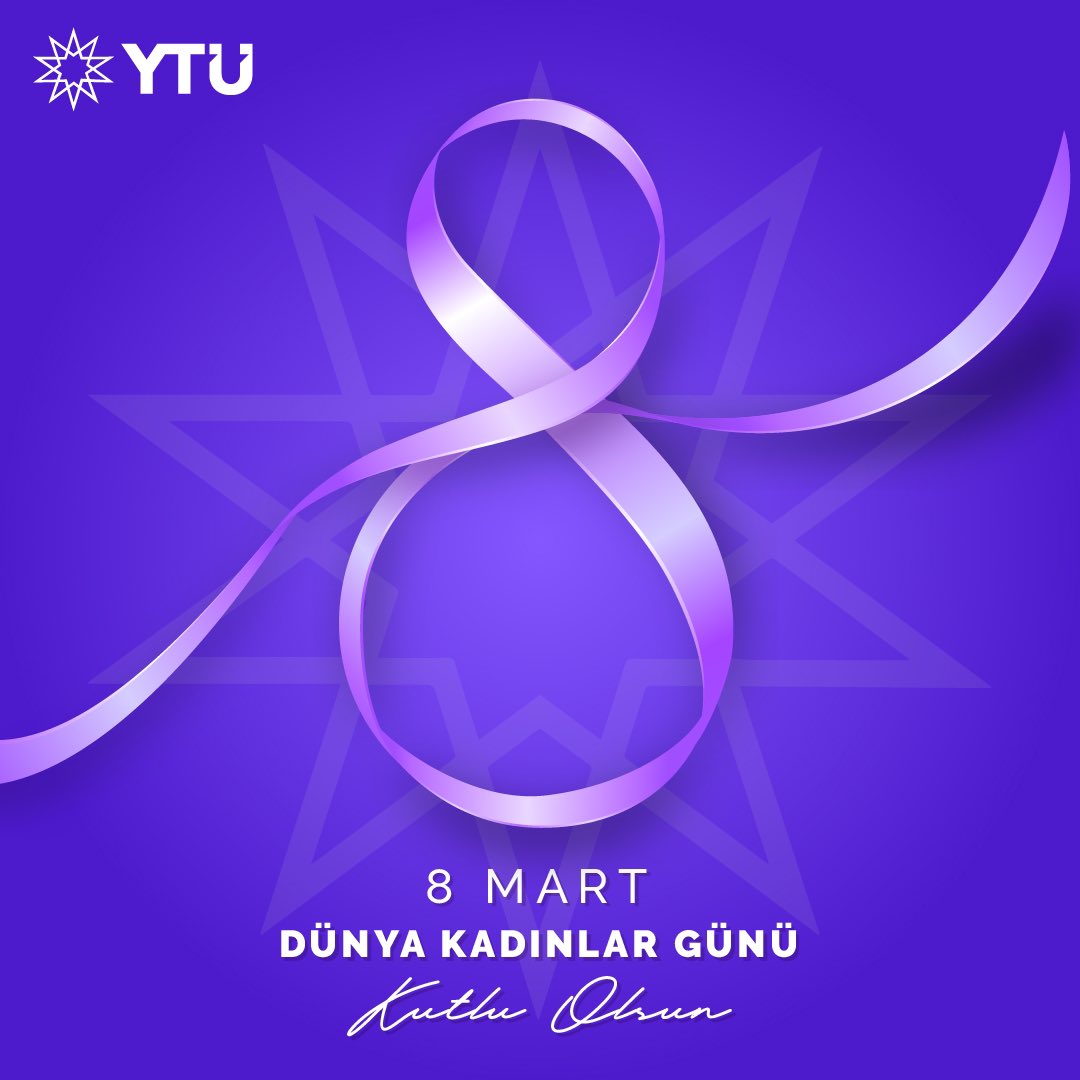 Bilim, teknoloji ve inovasyon 
kültürümüzü inşa eden YTÜ ailesinin Yıldız kadınları başta olmak üzere, insanlık yararı için eşsiz çabalar gösteren tüm kadınlara #8MartDünyaKadınlarGünü vesilesiyle teşekkürlerimizi sunarız. ✨