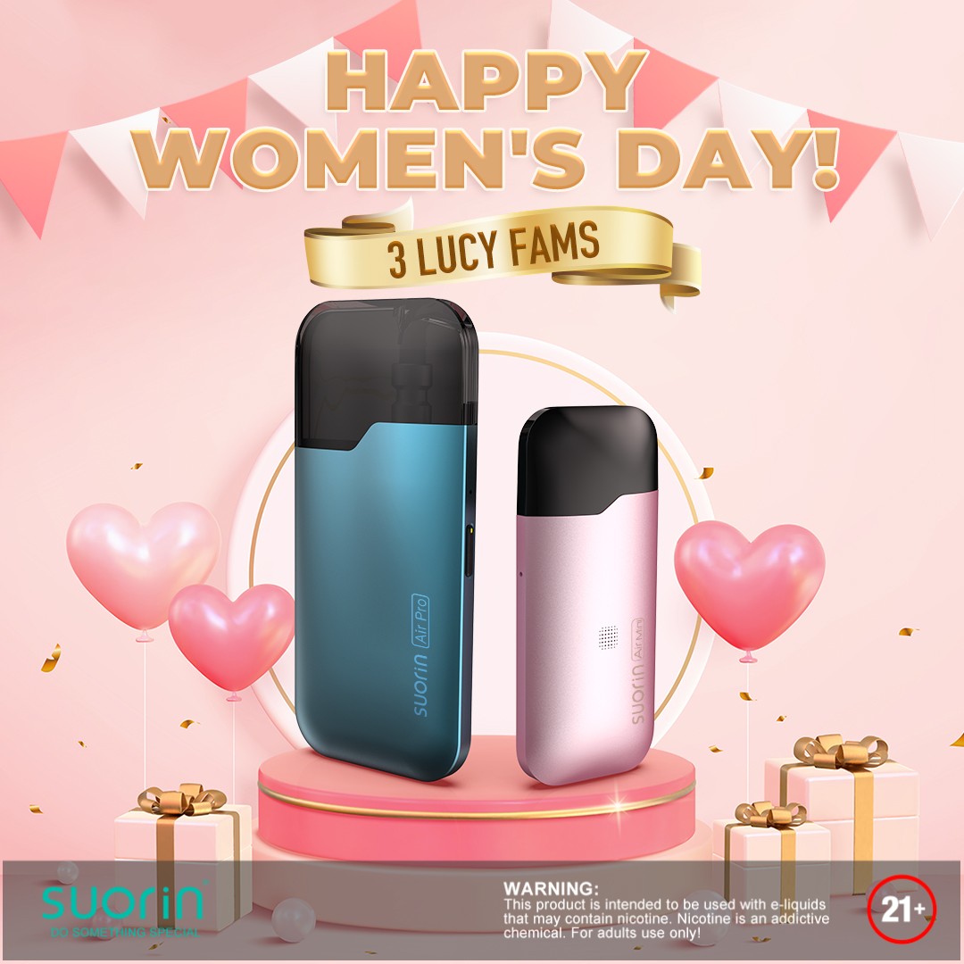 Happy Queen's Day!💖
Shines brightly, may you be a beautiful and lovely queen like SUORIN.😘

Come to @suorinofficial to get more information🤗

Warnings: This product is only for adults.

#YOUMEIT #Suorin #suorinairpro #suorinairmini #womensday #girlpower