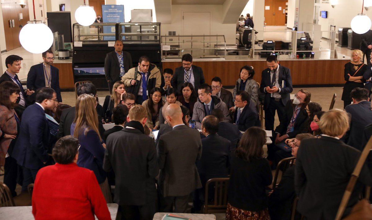 LiShuo_GP's tweet photo. After long negotiations, the #HighSeasTreaty (#BBNJ) was finally reached last weekend. This is a “Paris moment” for marine protection. A few thoughts based on engaging with the talks in its final days. Thread https://t.co/IyHDhGqC2z