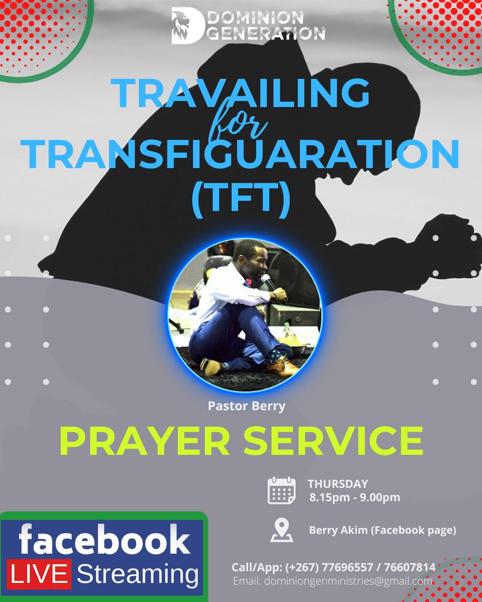 BerryAkim's tweet photo. JOIN IN WITH US AS WE PRAY AND EXPERIENCE GOD'S TRANSFORMING POWER 🔥
#pray #transformation #miracles #dominiom https://t.co/gX2YkEOQSB