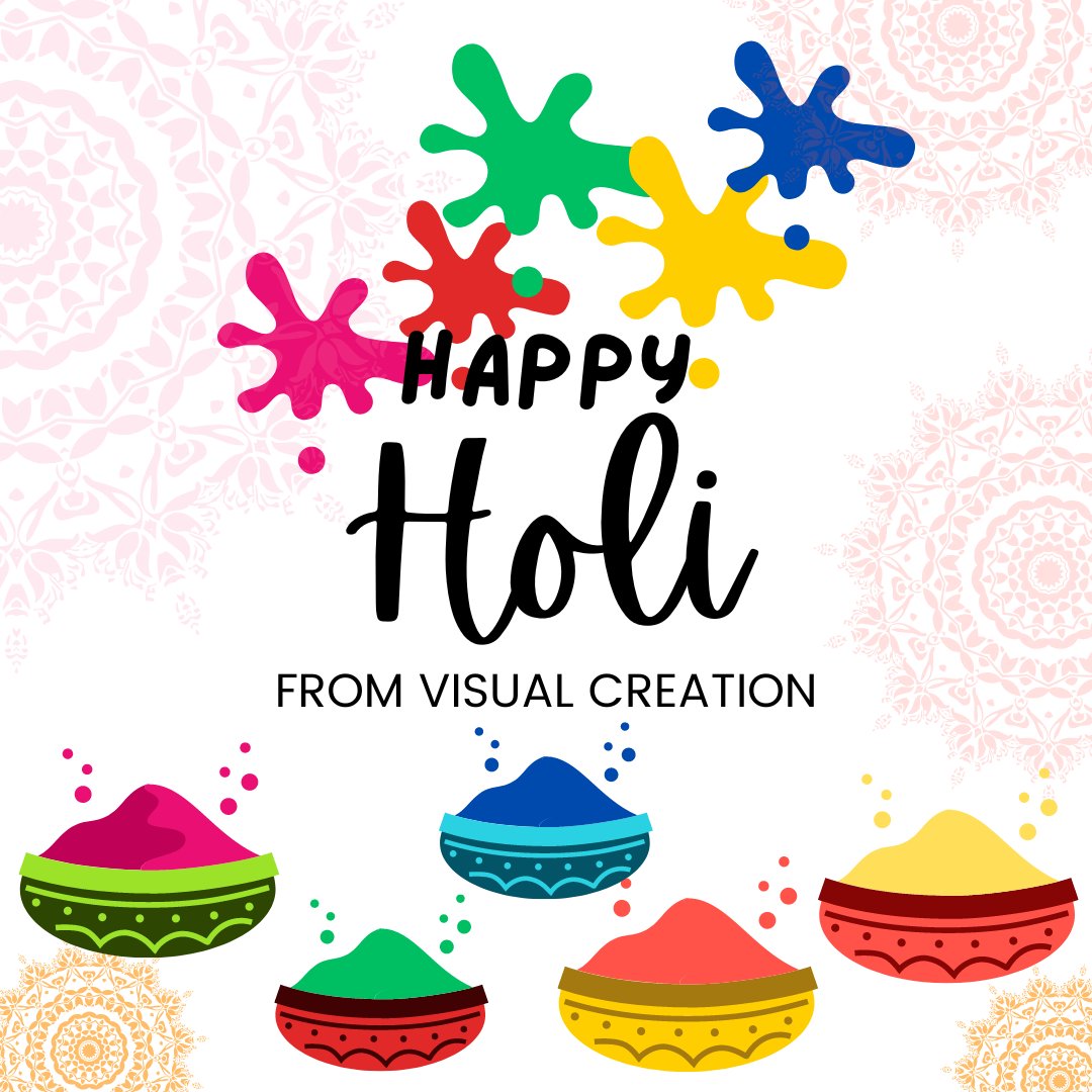 creation_visual's tweet image. The warmest wishes for a joyous and colorful Holi! May this festival fill your lives with happiness, prosperity, and of course, lots of vibrant colors. Happy Holi to all!

#Holi #visualcreation #design #colors #colorful #happyholi 

Created by:- visualcreation.shop