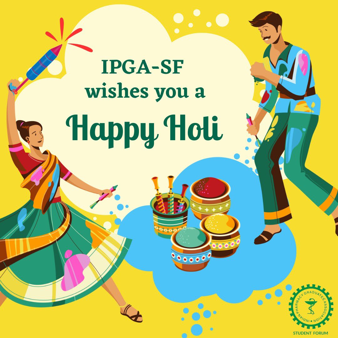 IPGASF's tweet photo. IPGA-SF wishes you a happy holi , play a safe and environment friendly holi🌺 https://t.co/8DyJLGPwYB