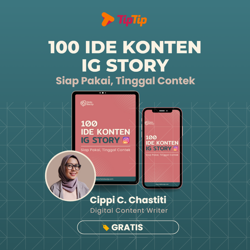 tiptip_id's tweet photo. Bikin IG story bingung cari idenya? 🫣

nih, @HBucip udah bikin 100 Ide konten yang bisa langsung kamu contek dan aplikasikan ke IG Story 😍 

yang ga kalah penting kontennya GRATIS!

Buruan check disini 

https://t.co/CrNIe1rExx https://t.co/DLboM0qm1t