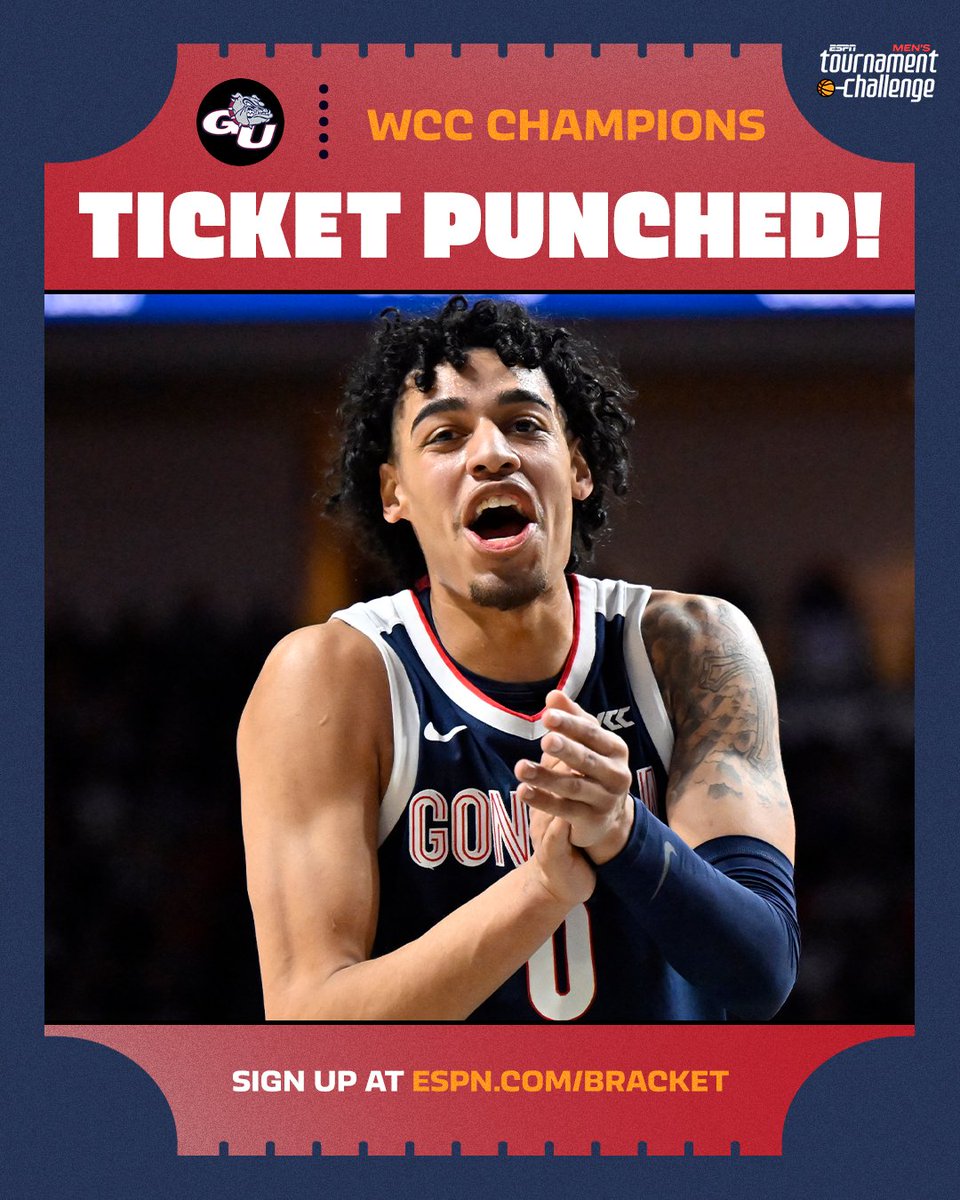 SportsCenter on Twitter ".ZagMBB captures their FOURTHSTRAIGHT WCC