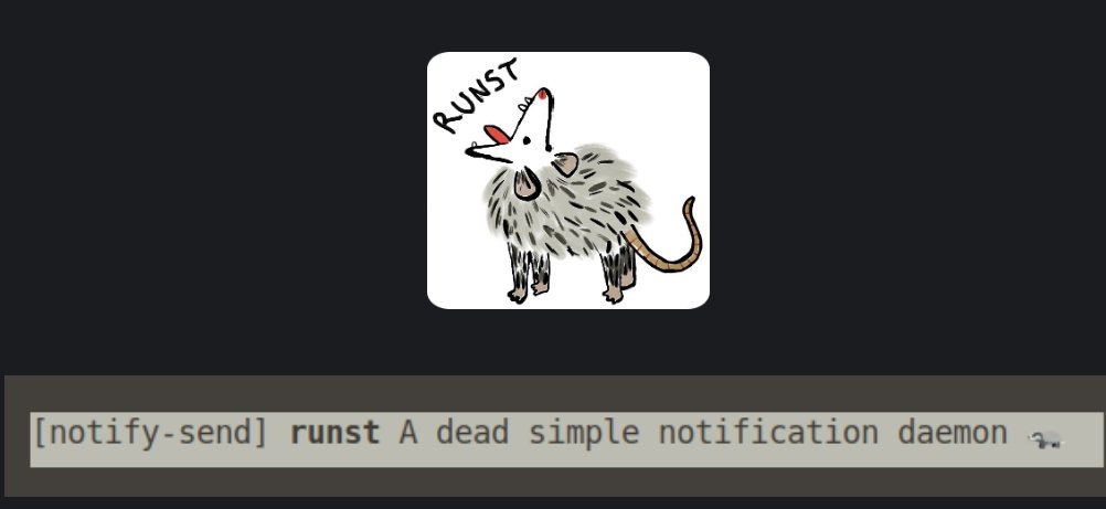 AstraKernel's tweet photo. ✨ Introducing runst: Handle desktop notifications neatly on Linux
https://t.co/uZK6NjD7WG
#rustlang #rust #linux #ubuntu #debian #runst https://t.co/izAgovupUt