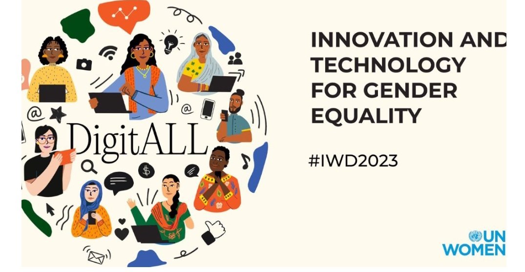 mayurapatodkar's tweet photo. March 8 is recognised as International Women’s Day around the world. This year’s theme is ‘DigitALL: Innovation and technology for gender equality’, the focus will be on how the gender gap in the digital world affects the escalating economic and social inequalities.
#IWD2023 https://t.co/oNqJ3FMvCc