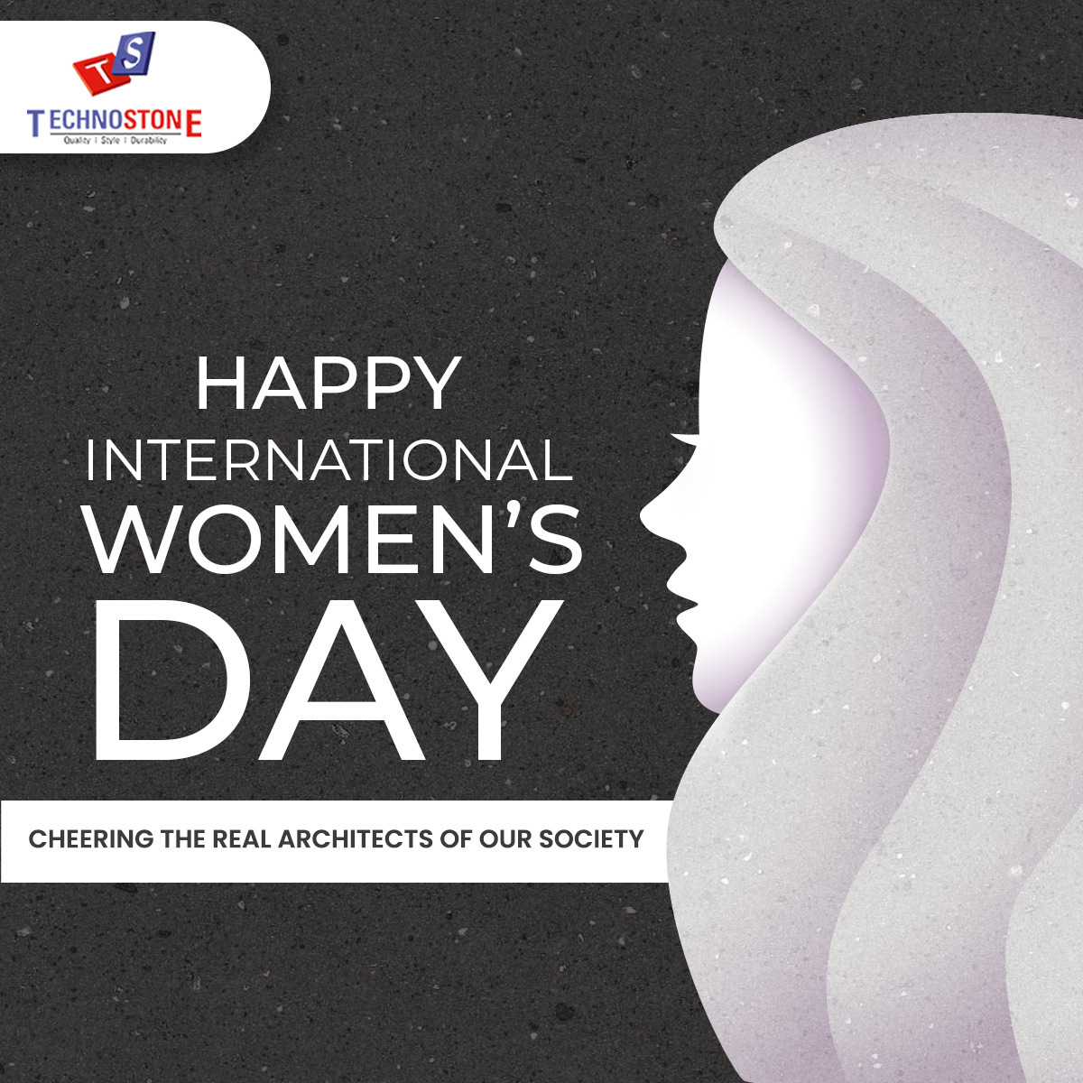 TechnostoneIN's tweet image. Cheers to the women who have built our society brick by brick and continue to shape a brighter future for us all. 
Happy Women's Day!

#TechnoTilesCollection #InternationalWomensDay #Technostone #WomenEmpowerment #BreakingBarriers #RealArchitectsOfSociety #EmbraceEquity