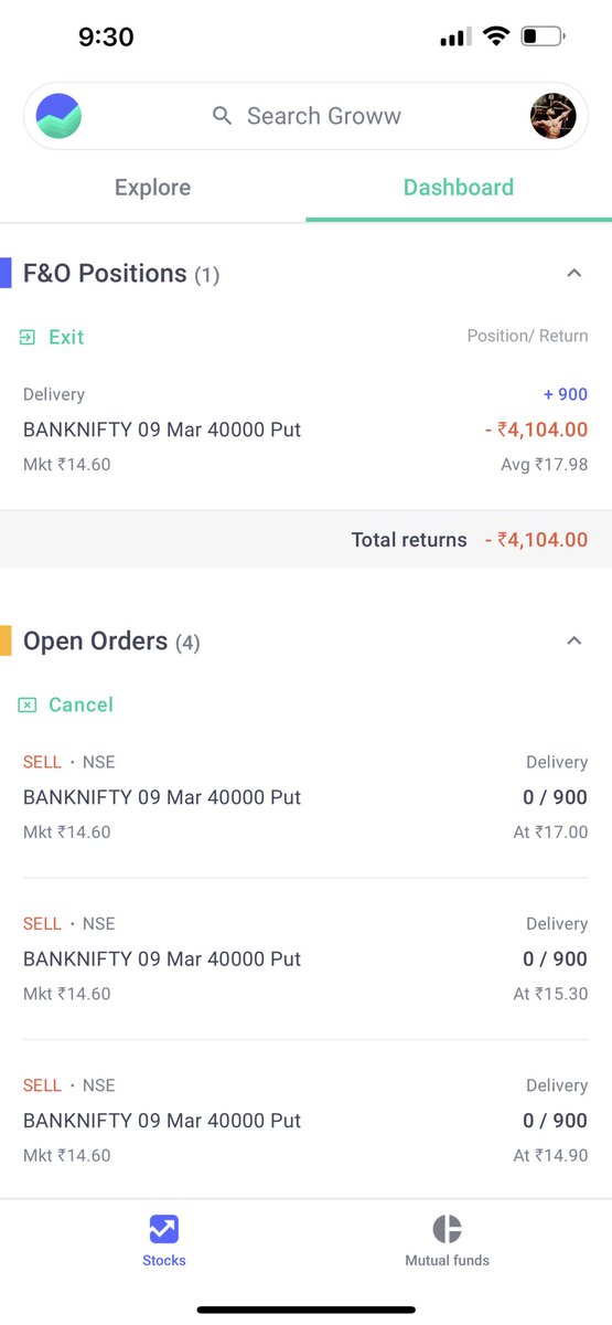 nanUdaya's tweet photo. @_groww this is 4th time am facing this app crash from your end and we need get our losses money back from you and even my balance is showing zero https://t.co/2ragJ59ihv