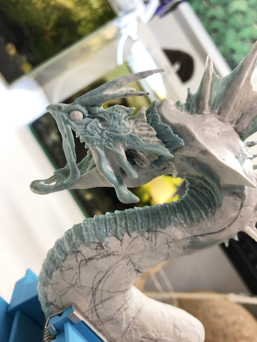 maskman626's tweet photo. Gyarados
and some progress.

#sculpting
#Pokemon https://t.co/mpMKrSrZaI