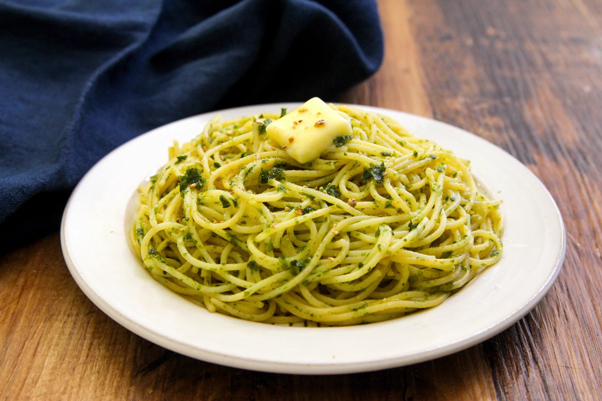 おかわりしたくなる、やたら美味しい味に仕上がる？！青のりなどを使った「パスタ」レシピ！