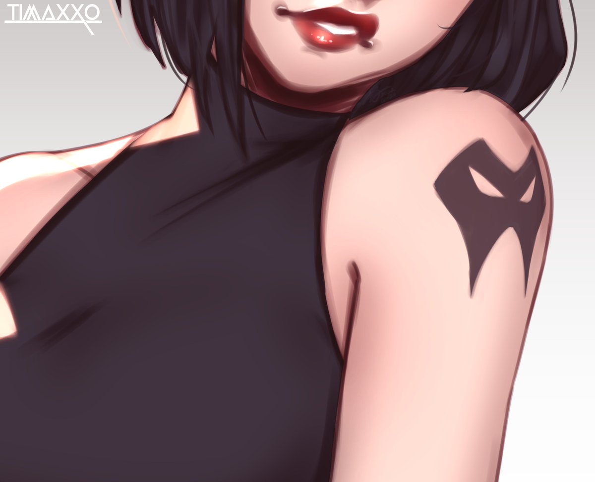 TiMaxXOO's tweet photo. I have been playing a lot of Valorant lately, It's been great fun, and my maine is Viper, so I couldn't resist to draw her, I don't think this will be the last ether. I just love Viper.
#TiMaxXO #art #digitalart #valorant #viper #valorantviper #valorant_viper #portrait #tattoo https://t.co/8dAey7IvxF