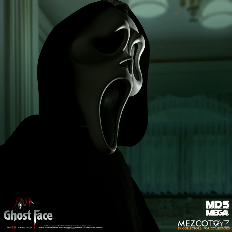 Nin_Nin_Game's tweet photo. Mezco's MDS Designer Series Ghostface 15 Inch Mega Scale Figure is back and ready to strike fear into your collection! 

This figure perfectly captures the iconic look of the infamous Scream killer.

link 👉 https://t.co/9WJPfgbsfn

 #Scream #Ghostface #Mezco #HorrorFigure https://t.co/CXBpVZbNlr